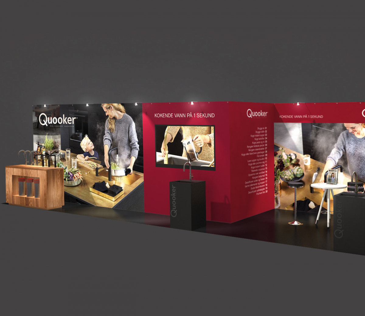 Quooker Messestand design